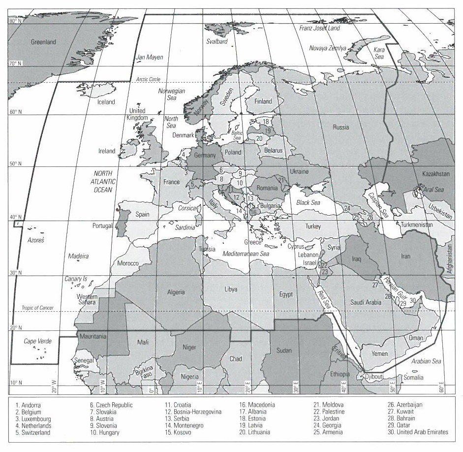 gWP mapa