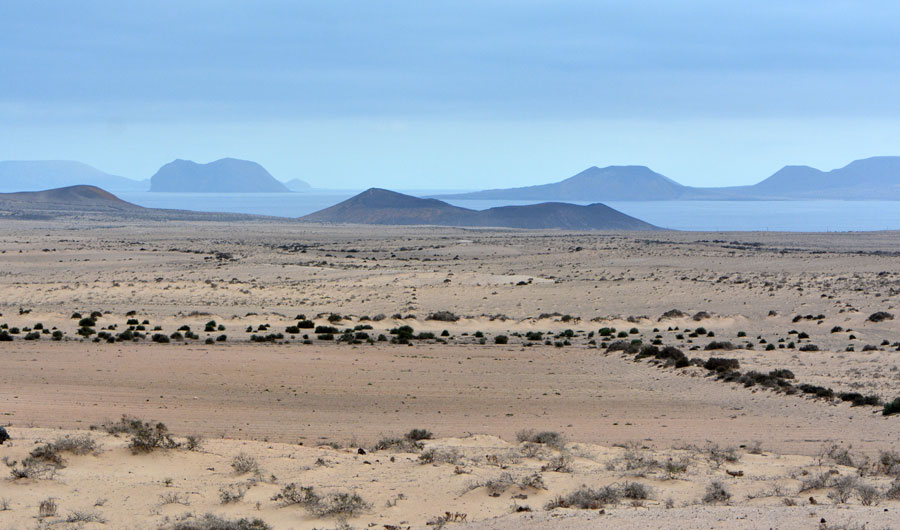 Ostrov Lanzarote, poušť El Jable