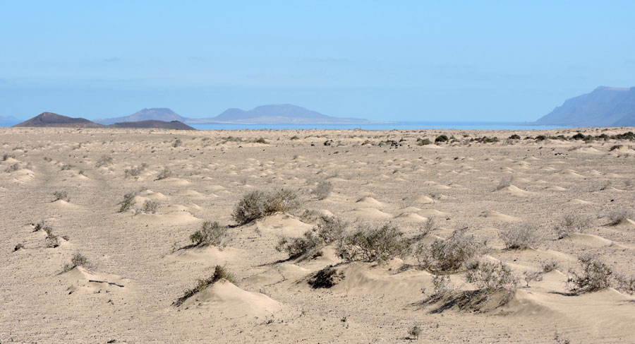 Ostrov Lanzarote, poušť El Jable